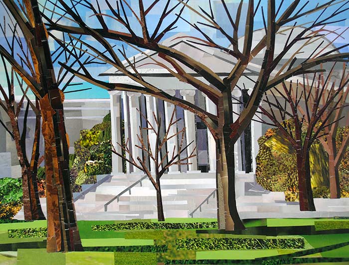 National Gallery by collage artist Megan Coyle