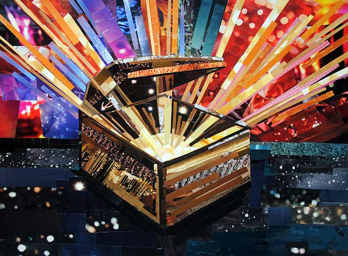 The Magic of Memories by collage artist Megan Coyle